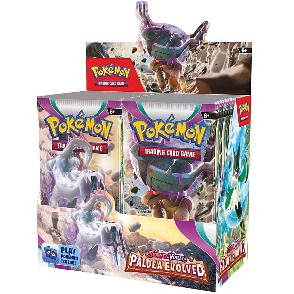 Pokemon Scarlet & Violet - Paldea Evolved - Booster Box Display (36 Booster Packs) - Pokemon kort